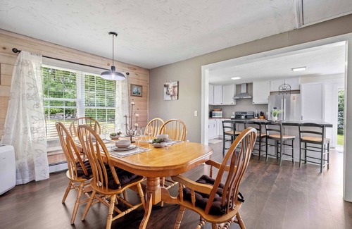 East Andover House | Adventure Basecamp | Hot Tub + Lake Access