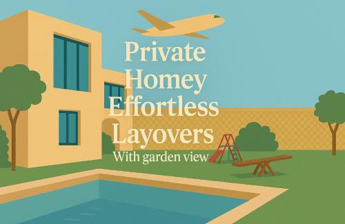 Al Jizah Ski Chalet | Aeropuerta Mini Villa - Private Comfy Layover near Amman Airport