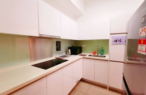 Medini Apartment | Afiniti Residency 5 mins walk to Legoland-Kids friendly with bathtub 1-pax max.