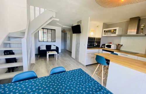 Biscarrosse Plage Apartment | Agréable Appartement en duplex pour une famille (197)