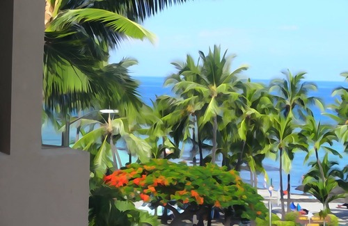 Kahaluu Bay Condo | Ahhhh.Paradise OCEAN VIEWS in Luxurious condo, Snorkeling,Surfing steps awayn