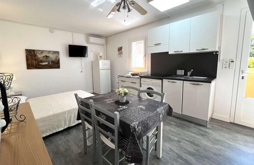 Moriani-Plage Apartment | Air-conditioned studio near the sea with parking in Moriani Plage