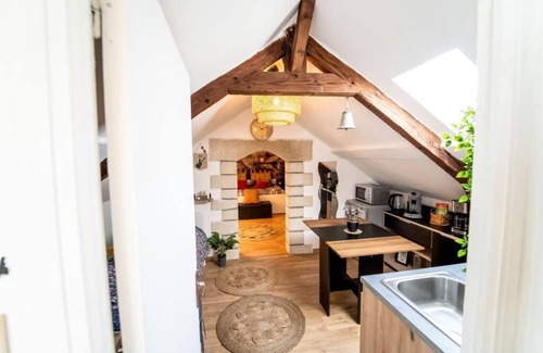 Equemauville Apartment | Air-conditioned Appart Cocon Honfleur Parking Fibre