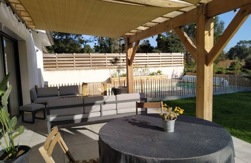 Labenne Villa | Air-conditioned villa with pool near the beach