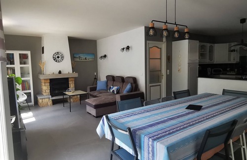 Saubion Villa | Air-conditioned Villa with Heated Pool 10 minutes from the beaches