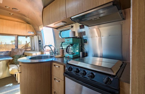 Valle House | Airstream w/Private Hot Tub (Unit C) - 4 Person Airstream with Private Hot Tub