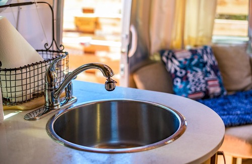 Valle House | Airstream w/ Private Hot Tub (Unit K) - 4 Person Airstream with Private Hot Tub