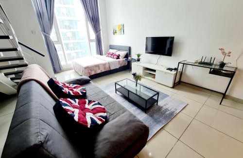 Taman Hock Ann Apartment | Airy 7 Guest Scott Garden, Duplex 1 Room Old Klang Road, Taman Desa, Kuchai Lama, Bangsar South, Pearl Point, Mid Valley, Kuala Lumpur