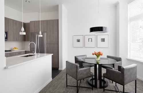 Beverly Hills Apartment | AKA Residences Premium Duplex Townhouse w/Private Entrance, Kitchen, & WiFi