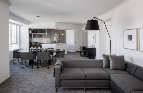 Beverly Hills Apartment | AKA Residences Spacious Premium Suite w/Full Kitchen, Private Patio & WiFi