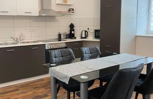 Hasselbachplatzviertel Apartment | AKK3 Apartment Magdeburg Altstadt Zentral Balkon