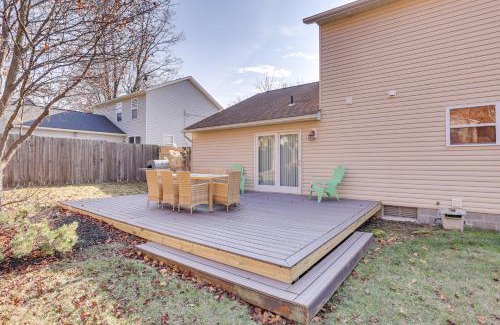 Highland Square House | Akron Home with Deck Walk to Towpath Trail!