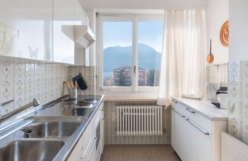 Brissago Apartment | Alga Lakeview by Interhome