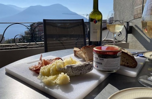Brissago Apartment | Alga Lakeview by Interhome