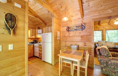 Vein Mountain Cabin | All-Season Sunroom + Hot Tub: Marion Cabin Retreat