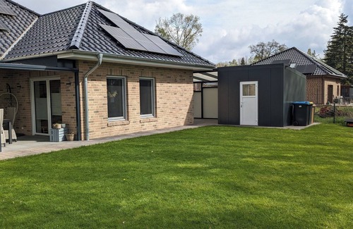 Lathen House | Alleinstehendes Ferienhaus mit Überdachter Terrasse
