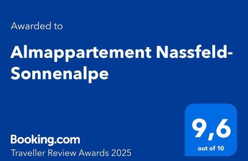 Sonnenalpe Nassfeld Apartment | Almappartement Nassfeld- Sonnenalpe