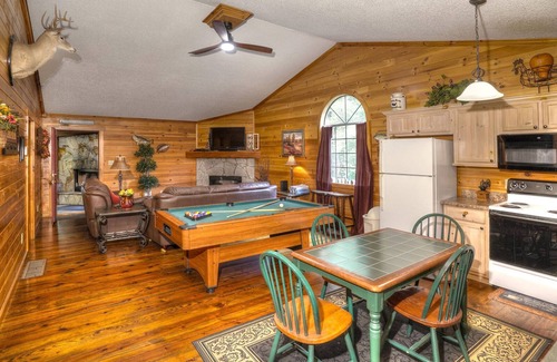 Sautee Nacoochee Cabin | Alpine Escape | 2BR Cabin with Screened in Porch, Outdoor Fireplace and Hot Tub