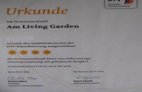 Bad Pyrmont Apartment | Am Living Garden