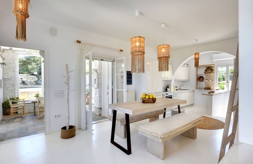 Paros Villa | Amalgam Homes Paros - Agia Thalassa - Beachfront Private Pool Villa
