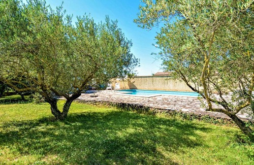 Saint-Paulet-de-Caisson Apartment | Amazing apartment in St, Paulet de Caisson with 1 Bedrooms, WiFi and Outdoor swimming pool