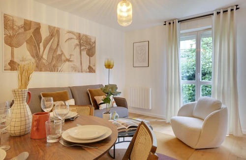 Danube Apartment | Amazing apartment 4P/1BR with small garden