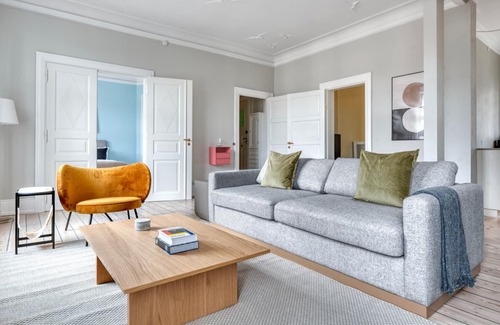Frederiksberg C Apartment | Amazing Frederiksberg C 2BR w/ Office, nr Carlsberg Byen, by Blueground