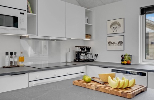 Bjerregard Strand House | Amazing home in Hvide Sande with sauna