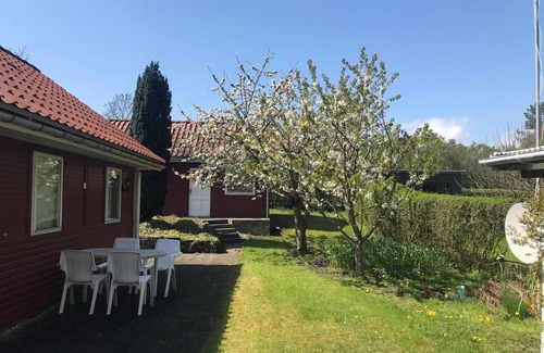 Skødshoved Strand House | Amazing home in Knebel with 3 Bedrooms and WiFi