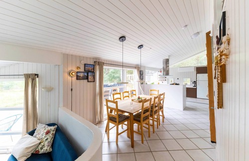 Spidsegard House | Amazing home in Nexø with sauna