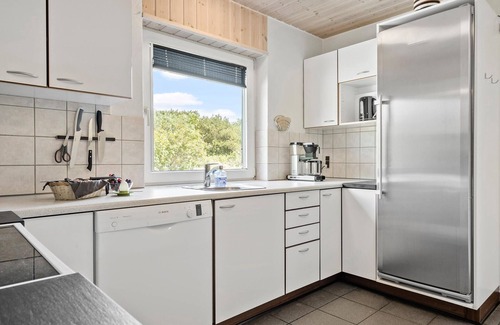 Lodbjerg Hede House | Amazing home in Ringkøbing with sauna