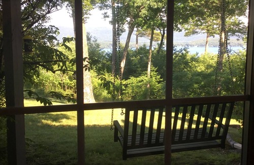 Lake George House | Amazing Lake George Views from Green Harbour Townhouse with private beach .