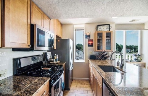 Boyne City Condo | AMAZING LOCATION! Condo in Heart of Downtown-Walk to Restaurants, Shops & Beach