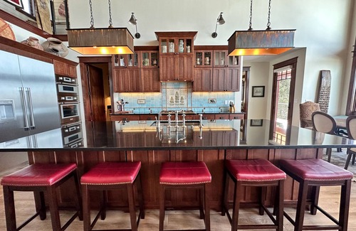 Angel Fire House | Amazing new, 3-level home. Great views of elk herd and sunsets.