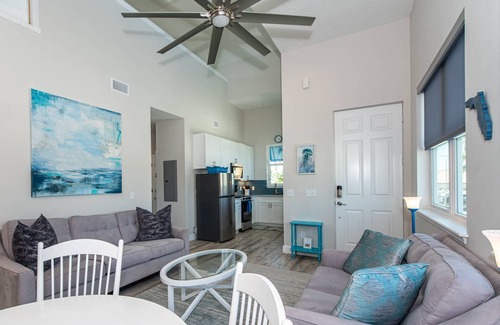 St. Augustine Beach Apartment | Amazing Ocean Views, Steps to Beach, Walk to Restaurants, Shops, Pier! $300 in Free Tickets Per Day!