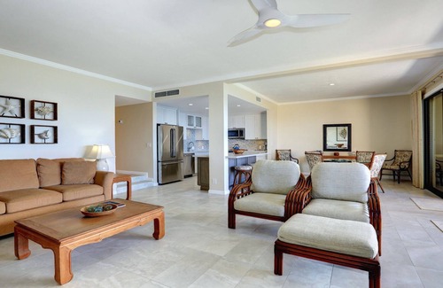 Wailea Condo | Amazing Remodeled Oceanfront Escape – Makena Surf F-202 with Spectacular Views!