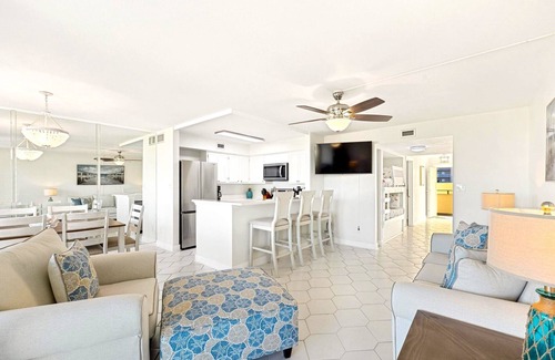 Pensacola Beach Condo | Amazing Sound View, Gulf View and Short Walk to Beach and Peg Leg Petes!