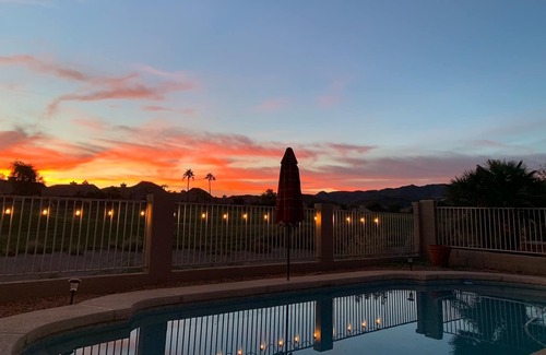 Foothills House | Amazing Sunset Mountain View on the golf course 4BR 3Bath