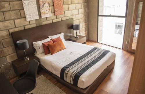 Downtown Guadalajara Apartment | Amazing View Loft wGym Coworking 2 BD Tribu Colon 301