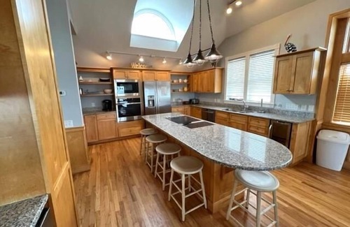 Buck Island House | Amazing Views! Oceanfront! Private Heated Pool, Rec. room, Hot tub, elevator. Gated buck Island c.