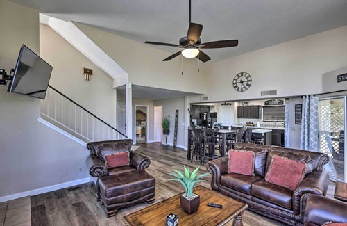 Bullhead City House | Amenity-Packed Home w/Hot Tub & River Views!
