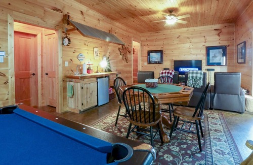 My Mountain Cabin | AMONG THE PINES - Luxury cabin with excellent privacy, amenities, and views.