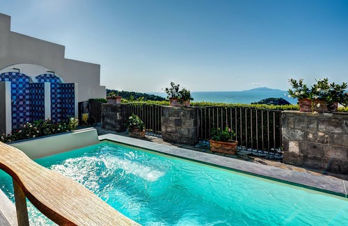 Schiazzano Villa | AMORE RENTALS - Villa Relax with External Hydro-Massage Tub, Sea View and Private Terraces