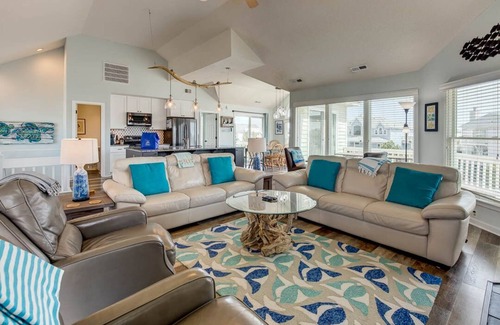 Ocean Hill House | Anchors Away | 650 ft from the beach | Private Pool, Hot Tub | Corolla