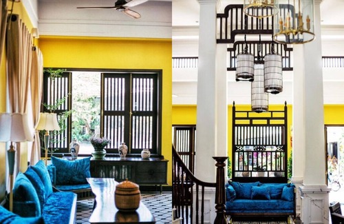 Hoi An Hotel | Ancient and modern decoration, room overlooking Thu Bon river. Enjoy your time
