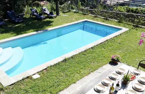 Camporgiano Villa | Ancient house in the medieval village surrounded by chestnut trees
