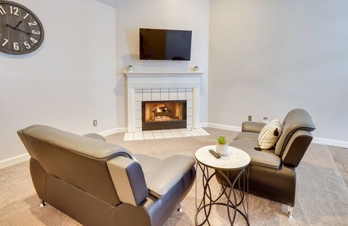 Oxford House | Anniston Vacation Rental: Fenced Yard & BBQ Grill!