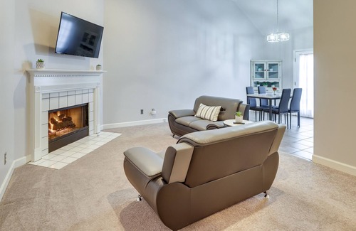Oxford House | Anniston Vacation Rental: Fenced Yard & BBQ Grill!