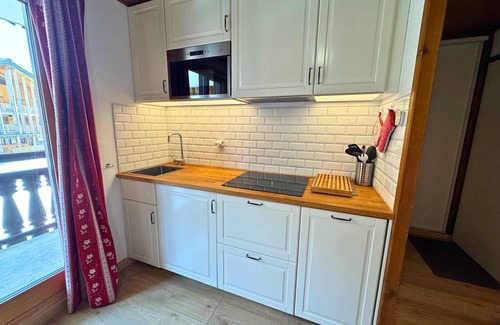 Saint-Martin-de-Belleville Apartment | Apartment for 5, 48m², 2 bedrooms, ski-in/ski-out, with WiFi