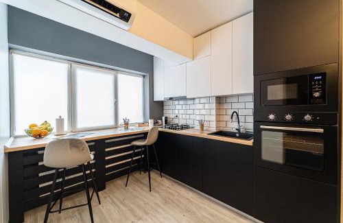 Bacau Apartment | Apartament Delux 40 m2 cu parcare gratuită, lângă Arena Mall in Centru Bacău - ideal pentru cupluri sau business